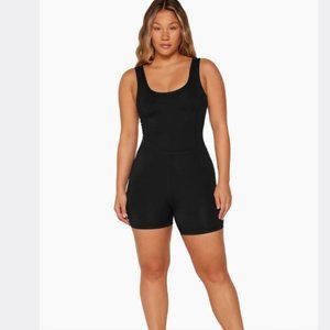 Black set active jumpsuit